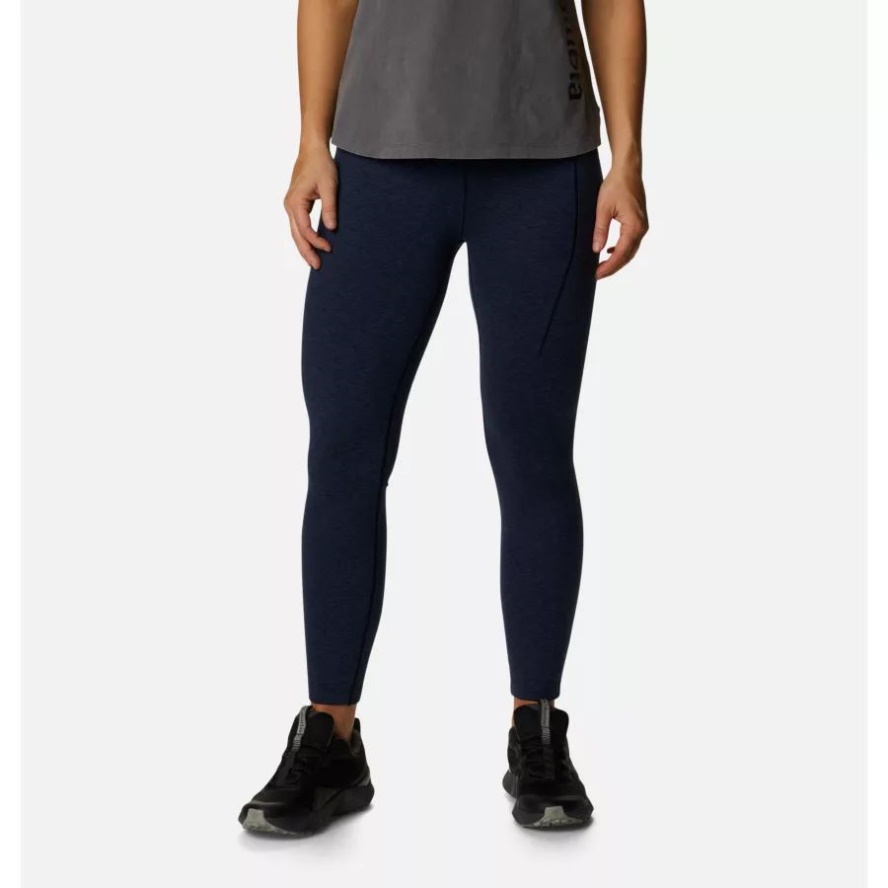 Columbia Sale Women's Weekend Adventure 7/8 Leggings Dark Nocturnal Heather