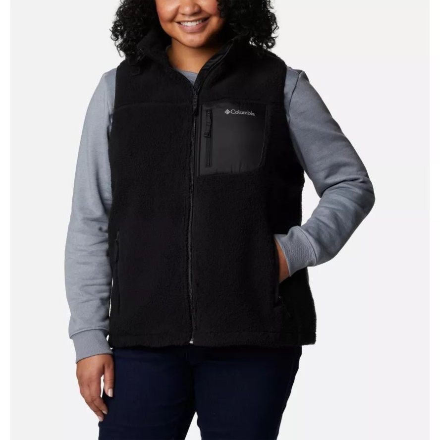 Columbia Sale Women's West Bend Vest Plus Size Black/Black