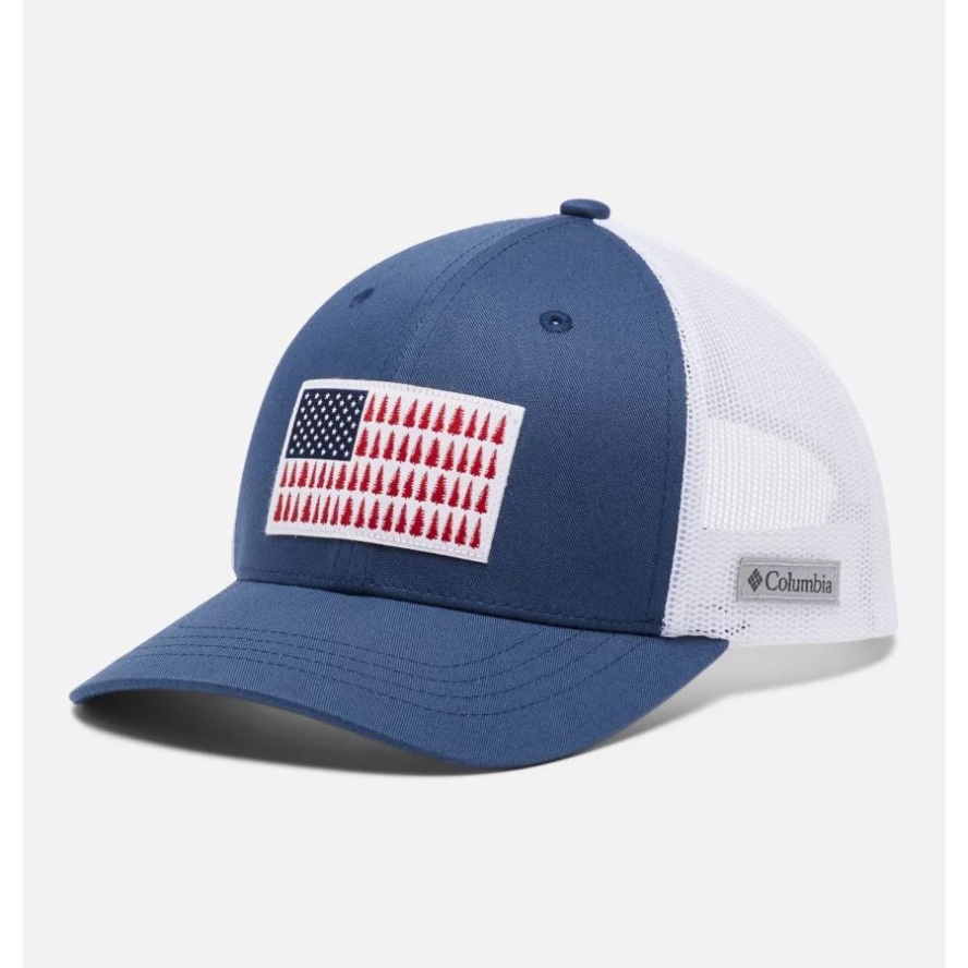 Columbia Sale Youth Columbia Sale Snap Back Cap Dark Mountain Tree Flag