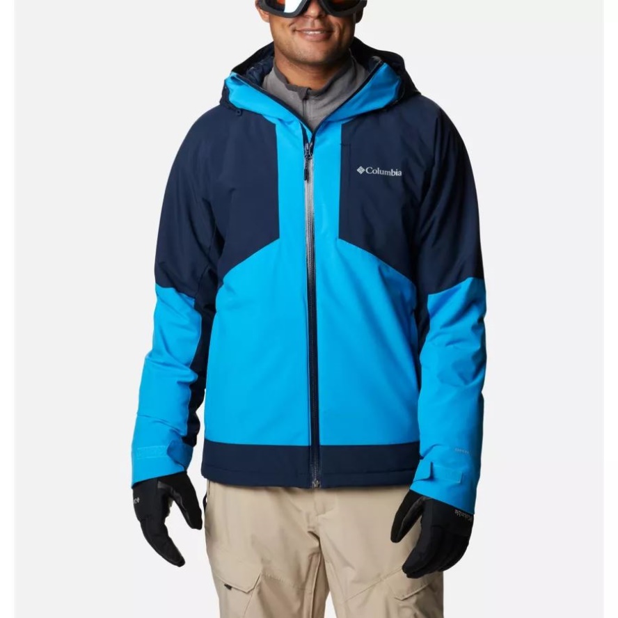 Compass Blue/Collegiate Navy Men's Centerport II Jacket Columbia Sale