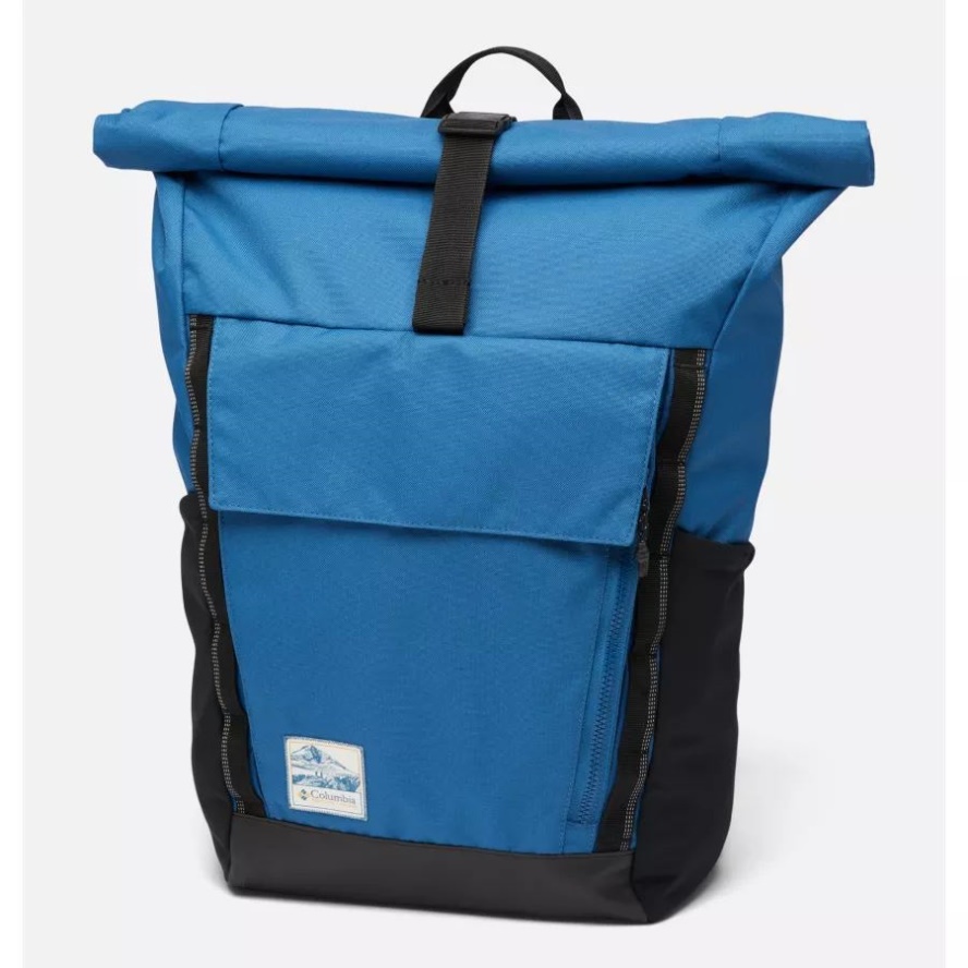 Convey II 27L Rolltop Backpack Impulse Blue/Icons Patch Columbia Sale