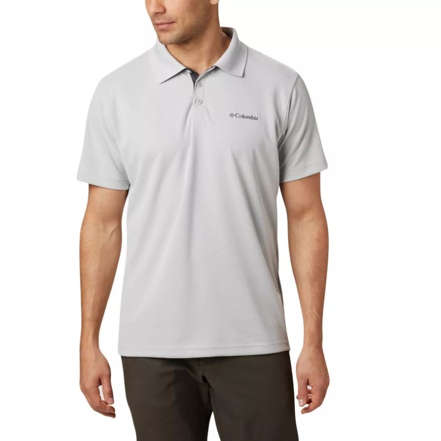 Cool Grey Columbia Sale Men's Utilizer Polo Shirt Tall