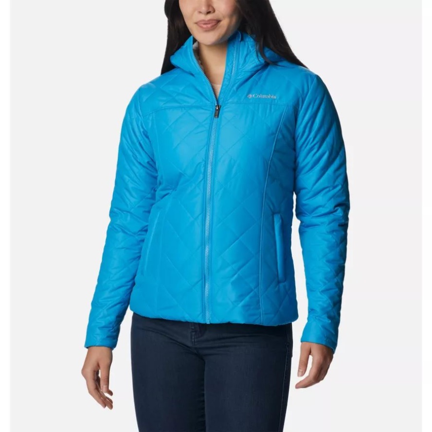 Copper Crest Hooded Jacket Columbia Sale Blue Chill