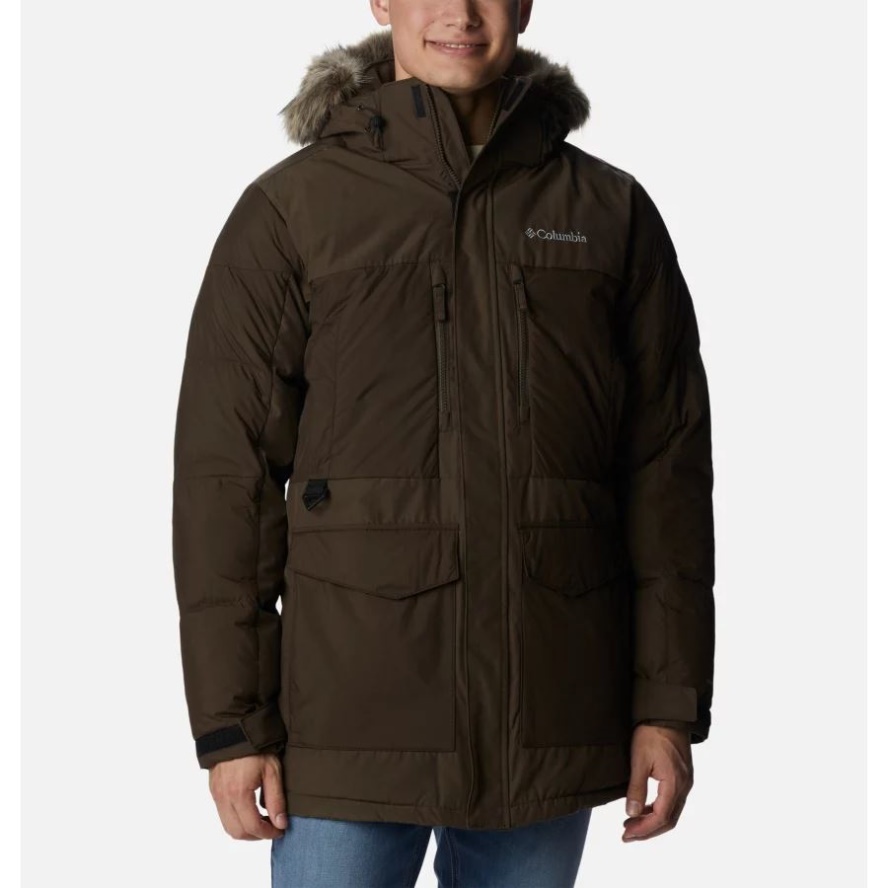 Cordovan Columbia Sale Men's Marquam Peak Fusion Omni-Heat Infinity Insulated Parka