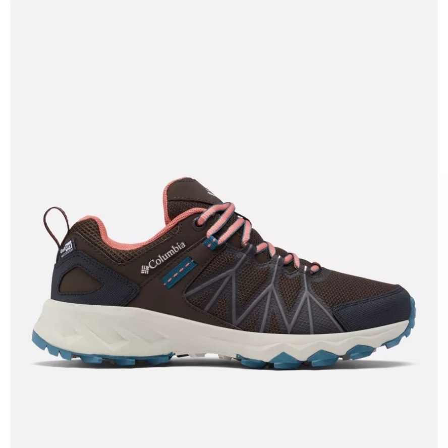 Cordovan/Dark Coral Women's Peakfreak II Outdry Waterproof Hiking Shoe Columbia Sale
