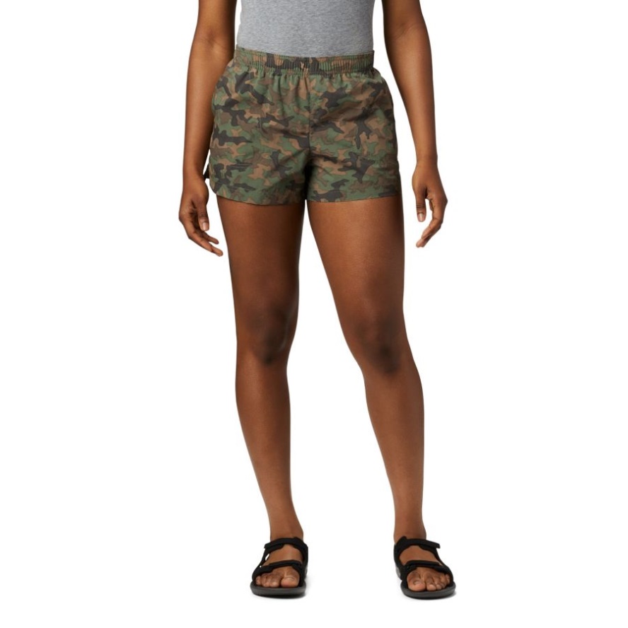Cypress Camo Print Women's Sandy River II Printed Shorts Columbia Sale