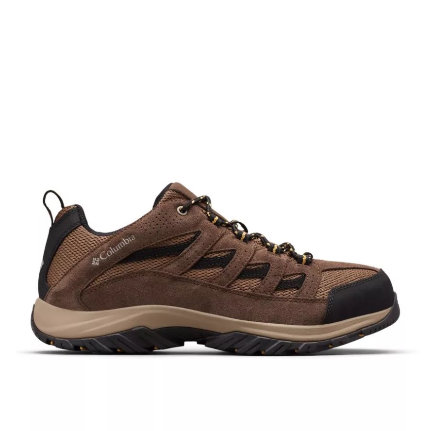 Dark Brown/Baker Columbia Sale Men's Crestwood Hiking Shoe Wide