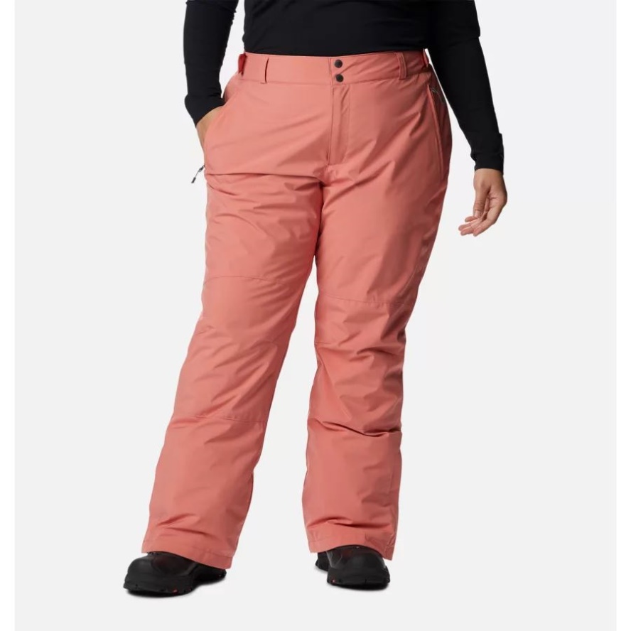 Dark Coral Columbia Sale Women's Shafer Canyon Insulated Pants Plus Size