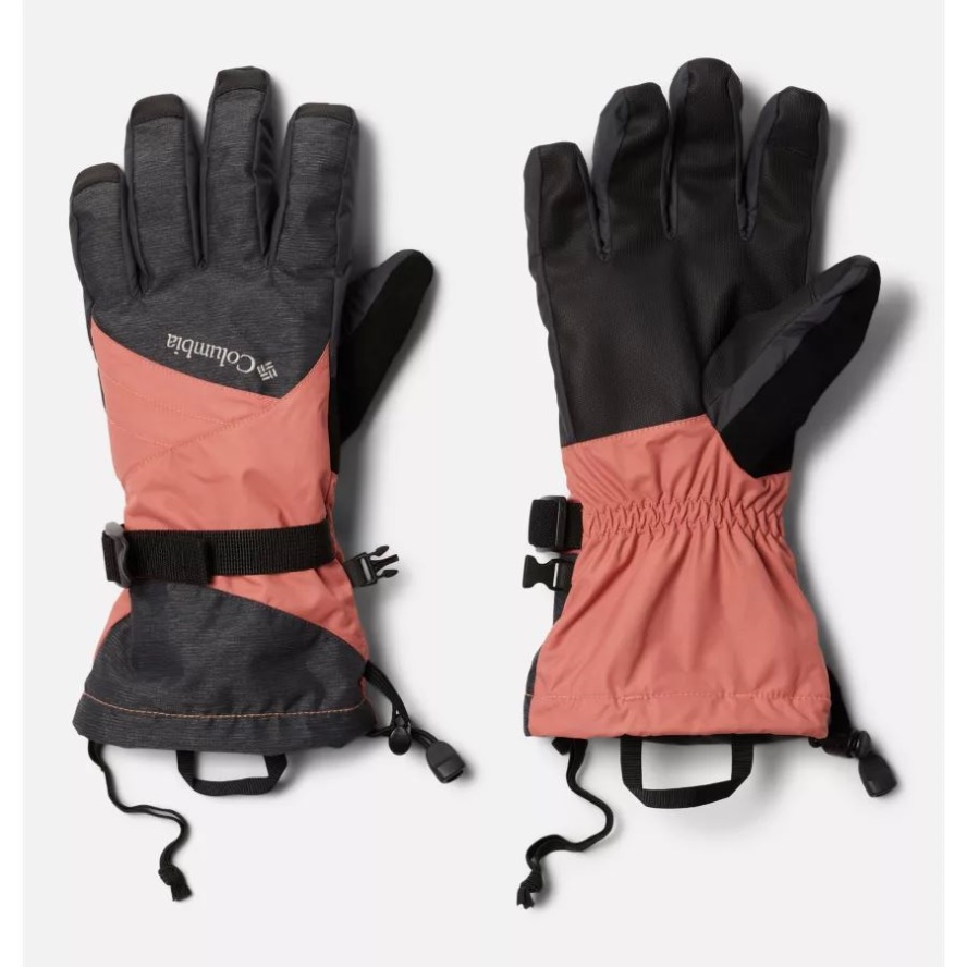 Dark Coral/Shark Women's Bugaboo II Gloves Columbia Sale
