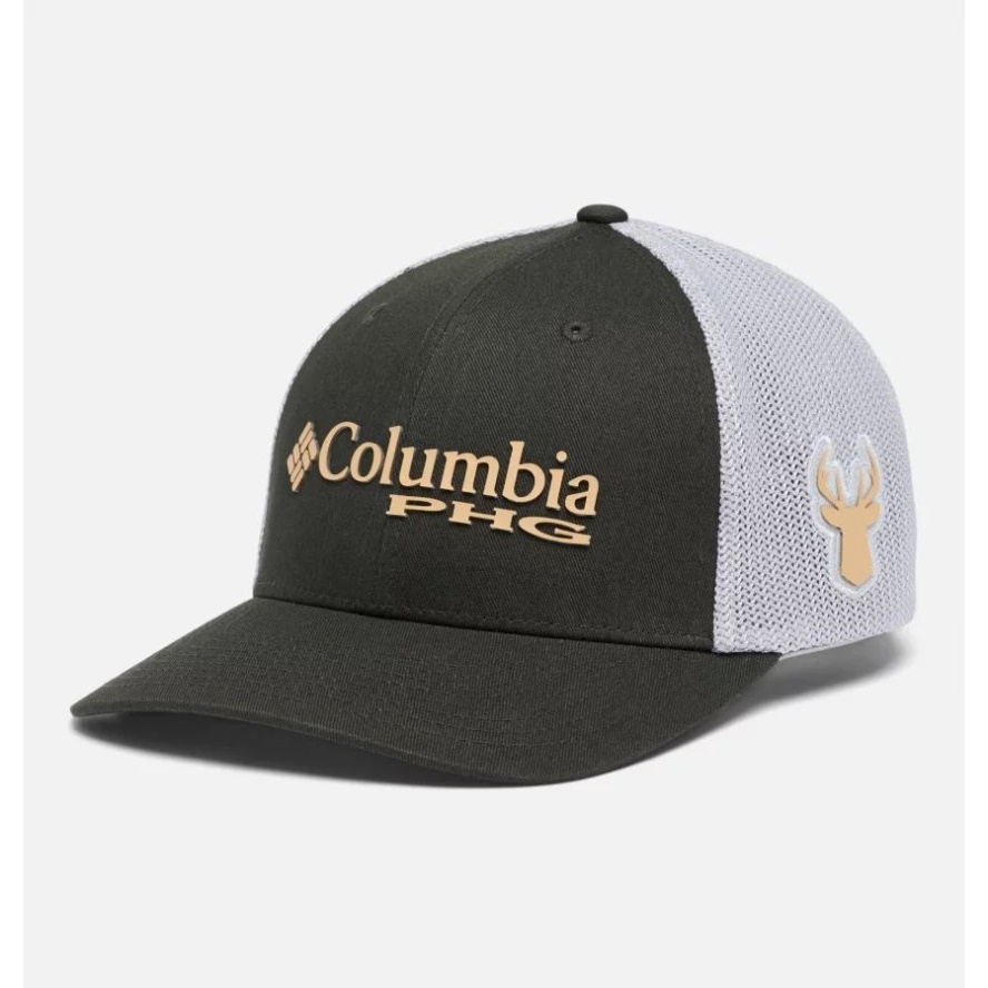 Dark Forest/Deer Columbia Sale PHG Logo Mesh Ball Cap Low Crown