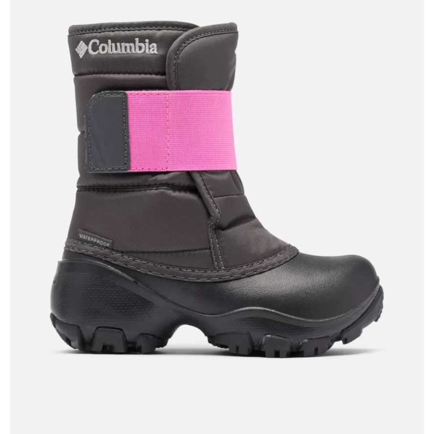Dark Grey/Pink Ice Columbia Sale Little Kids' Rope Tow Kruser Boot