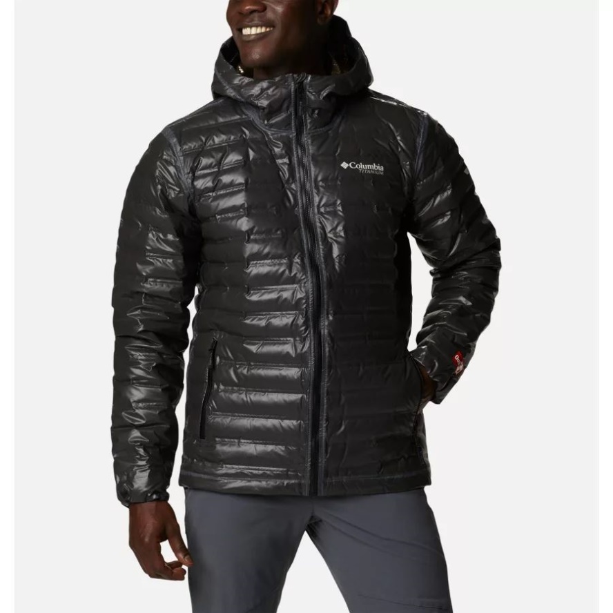 Dark Grey Reflective Columbia Sale Men's OutDry Ex II Gold Omni-Heat Infinity Down Jacket