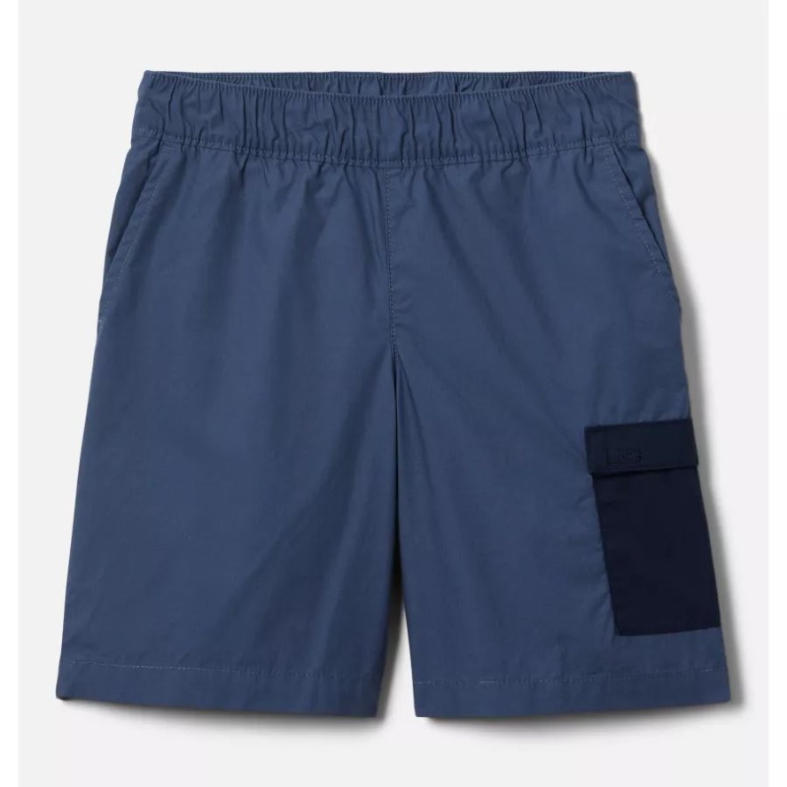 Dark Mountain/Collegiate Navy Columbia Sale Boys' Washed Out Cargo Shorts