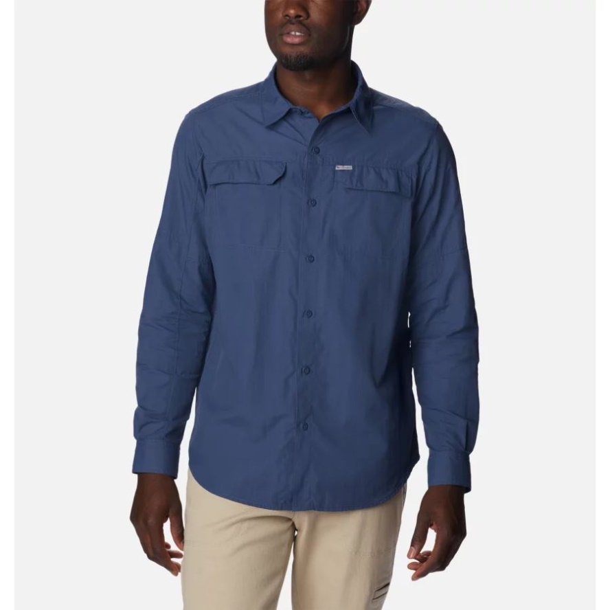Dark Mountain Columbia Sale Men's Silver Ridge 2.0 Long Sleeve Shirt