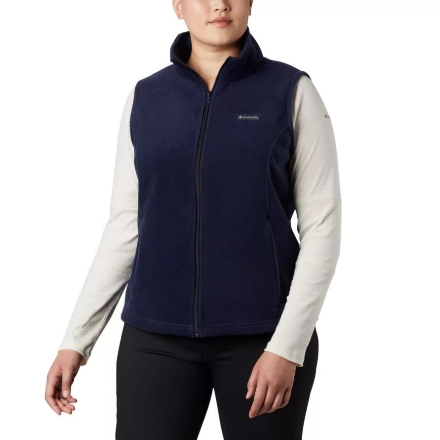 Dark Nocturnal Columbia Sale Women's Benton Springs Vest Plus Size