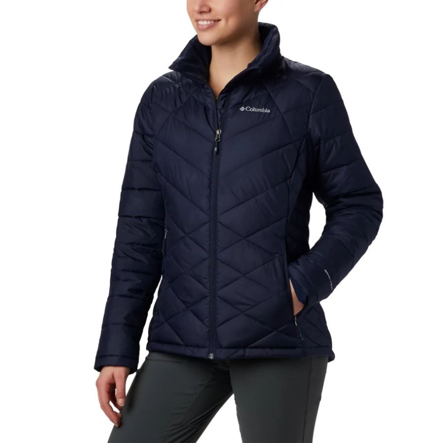 Dark Nocturnal Columbia Sale Women's Heavenly Sythetic Down Jacket