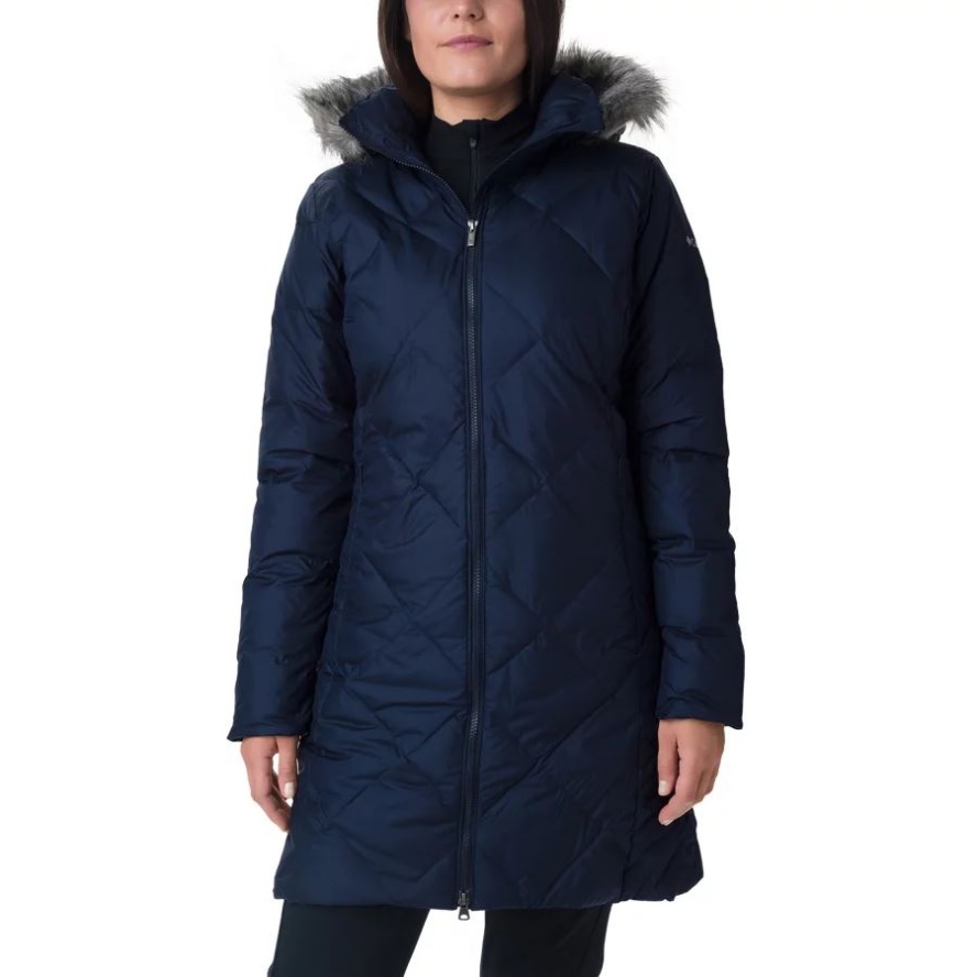 Dark Nocturnal Columbia Sale Women's Icy Heights II Down Mid Jacket