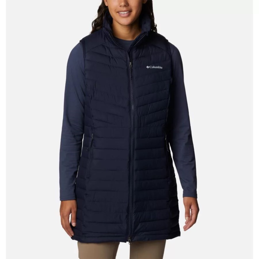 Dark Nocturnal Columbia Sale Women's Slope Edge Long Vest