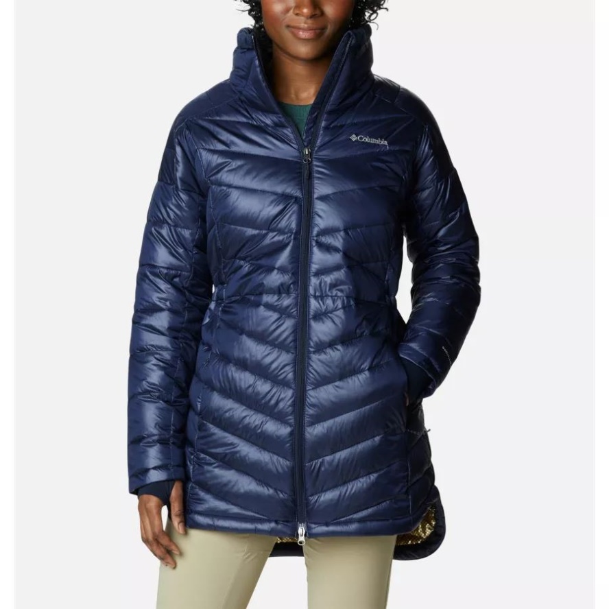 Dark Nocturnal Women's Joy Peak Mid Omni-Heat Infinity Jacket Columbia Sale
