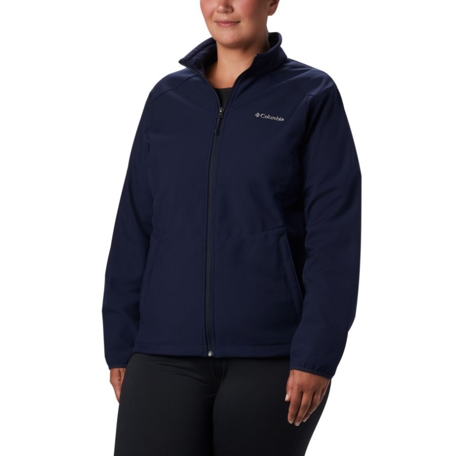 Dark Nocturnal Women's Kruser Ridge II Softshell Plus Size Columbia Sale