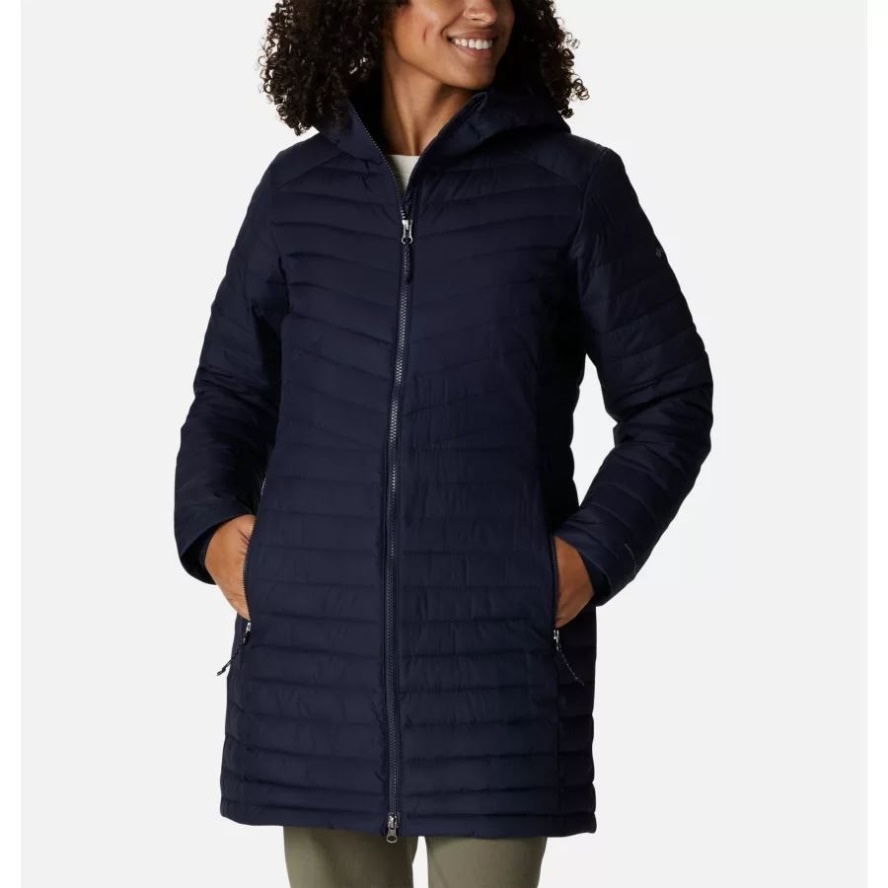 Dark Nocturnal Women's Slope Edge Mid Insulated Jacket Columbia Sale