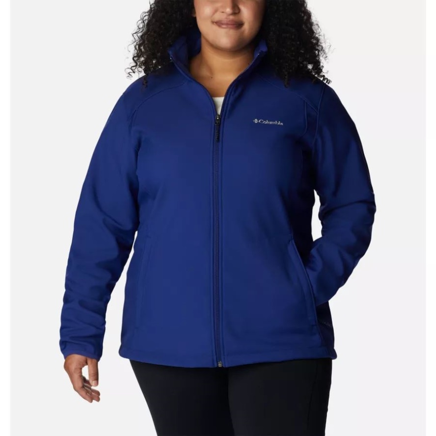 Dark Sapphire Columbia Sale Brand Women's Kruser Ridge II Softshell Plus Size