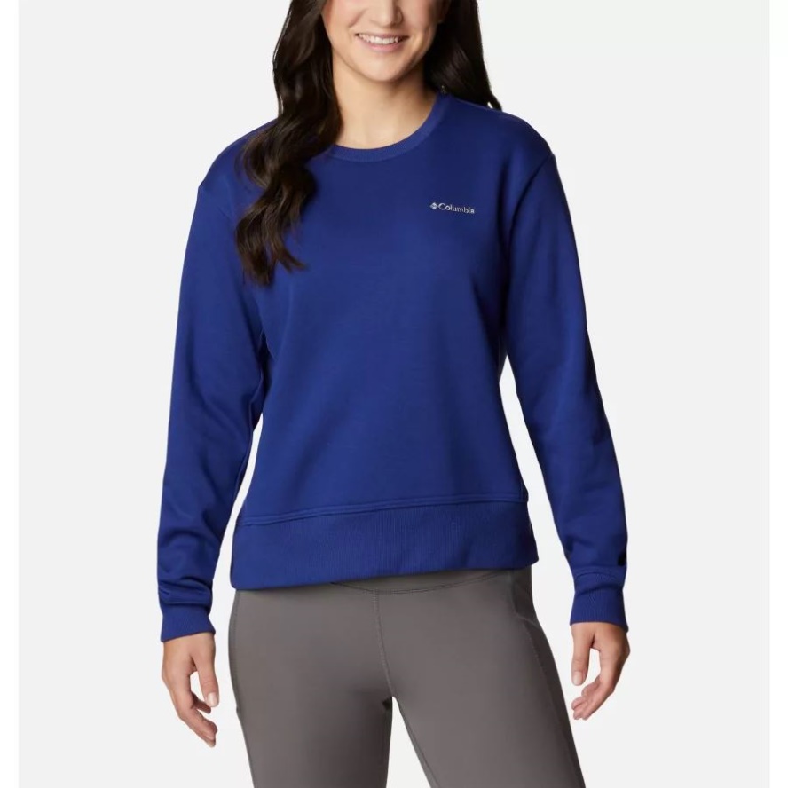 Dark Sapphire Columbia Sale Women's Columbia Sale Lodge Crew IV Sweatshirt