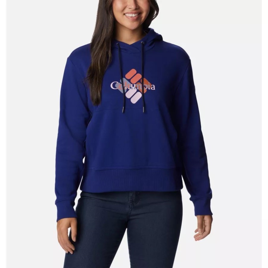 Dark Sapphire/Gem Multi Columbia Sale Women's Columbia Sale Lodge Hoodie