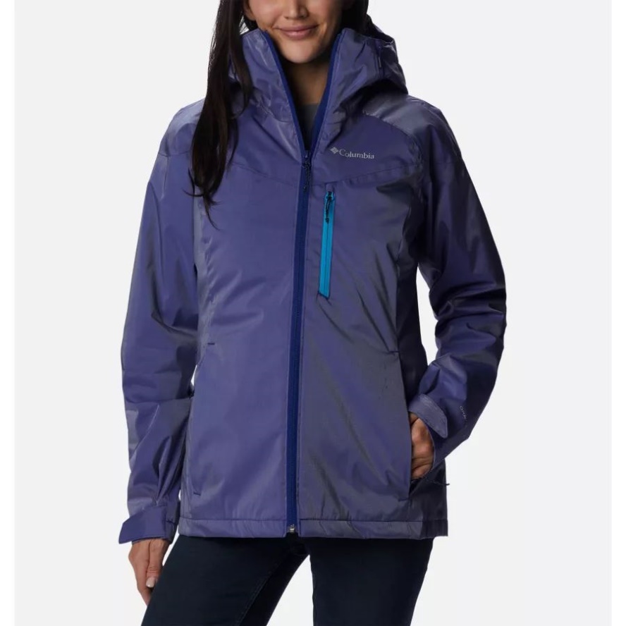 Dark Sapphire Sheen Columbia Sale Women's Oak Ridge Interchange Jacket