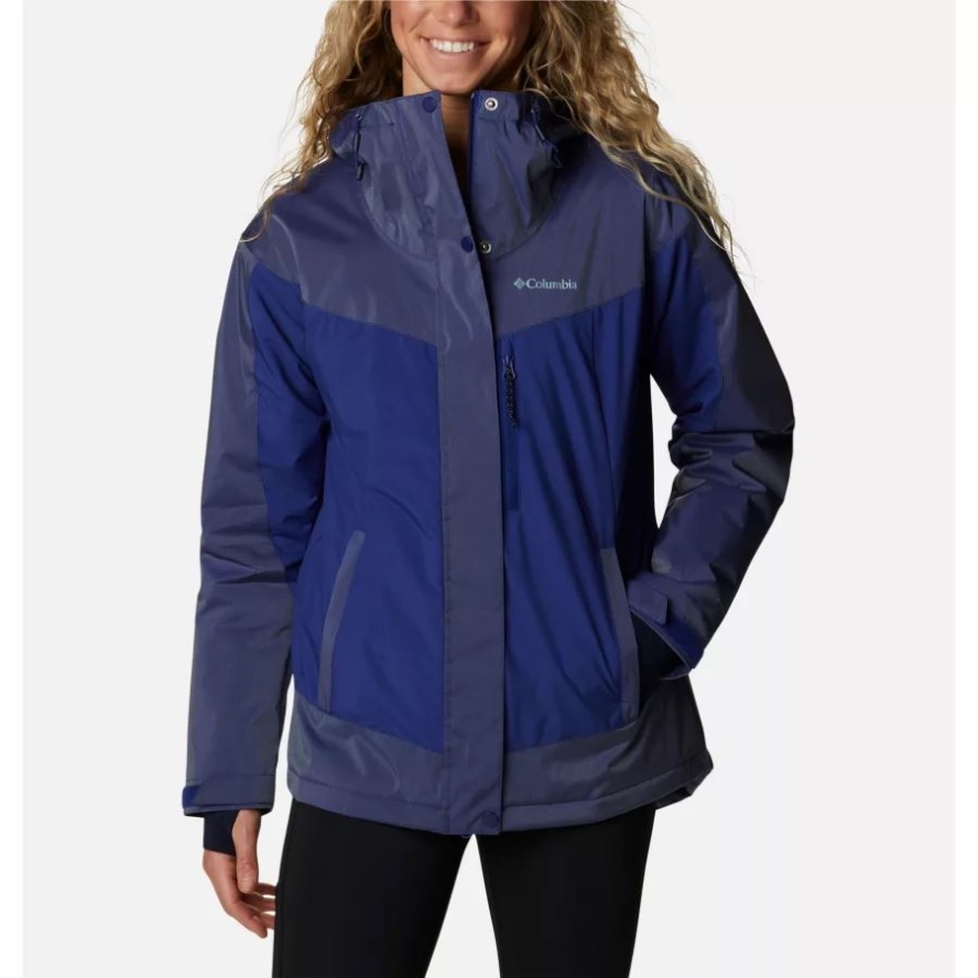 Dark Sapphire Sheen Women's Point Park Insulated Jacket Columbia Sale