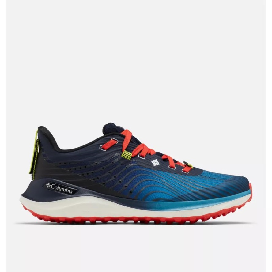 Deep Marine/Bold Orange Columbia Sale Men's Escape Ascent Trail Running Shoe