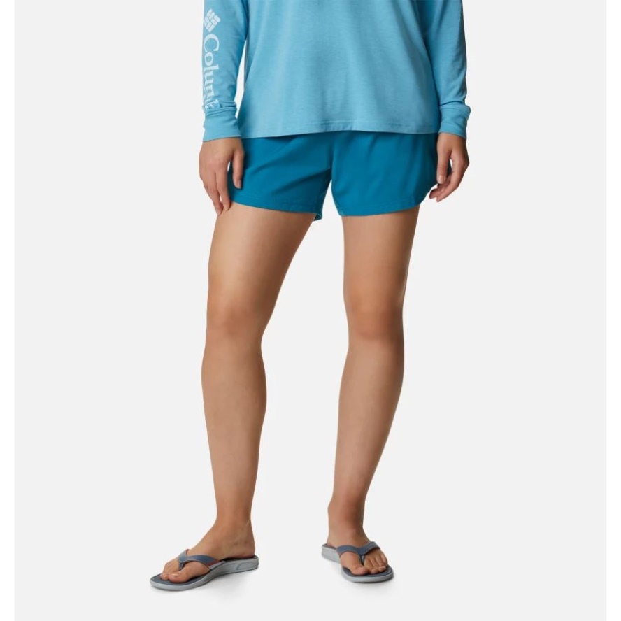 Deep Marine Columbia Sale Women's PFG Tamiami Pull-On Shorts
