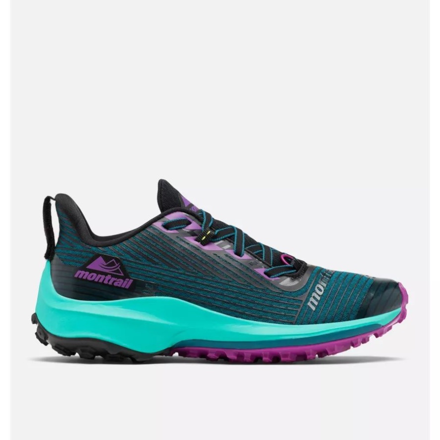 Deep Water/Bright Plum Women's Montrail Trinity AG Trail Running Shoe Columbia Sale