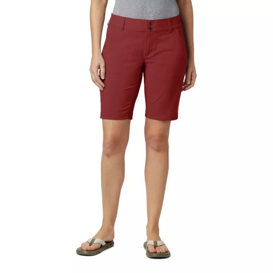 Dusty Crimson Women's Saturday Trail Long Shorts Columbia Sale