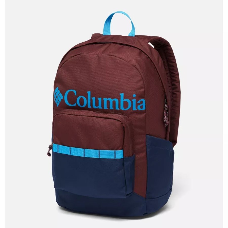 Elderberry/Collegiate Navy Unisex Zigzag 22L Backpack Columbia Sale