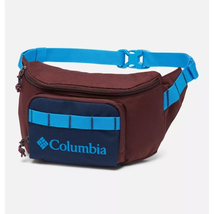Elderberry/Collegiate Navy Zigzag Hip Pack Columbia Sale