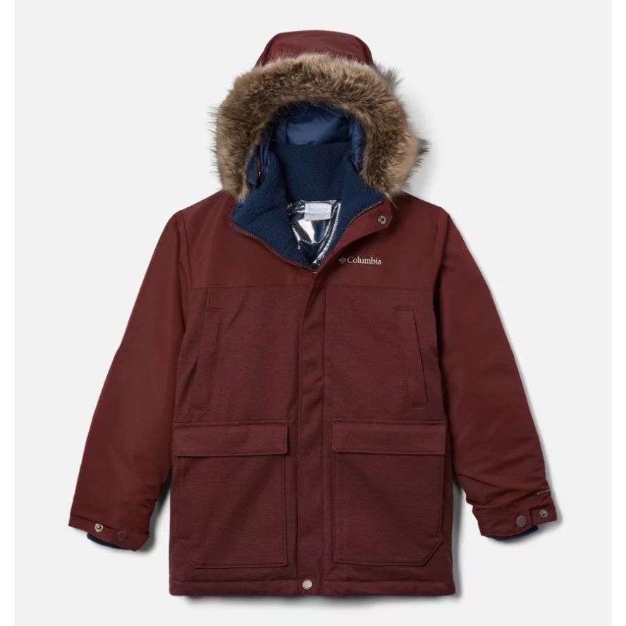 Elderberry Columbia Sale Boys' Boundary Bay Down Parka