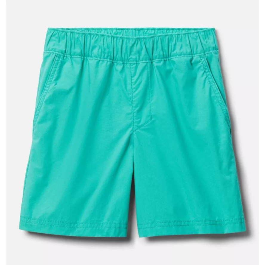 Electric Turquoise Columbia Sale Boys' Washed Out Shorts