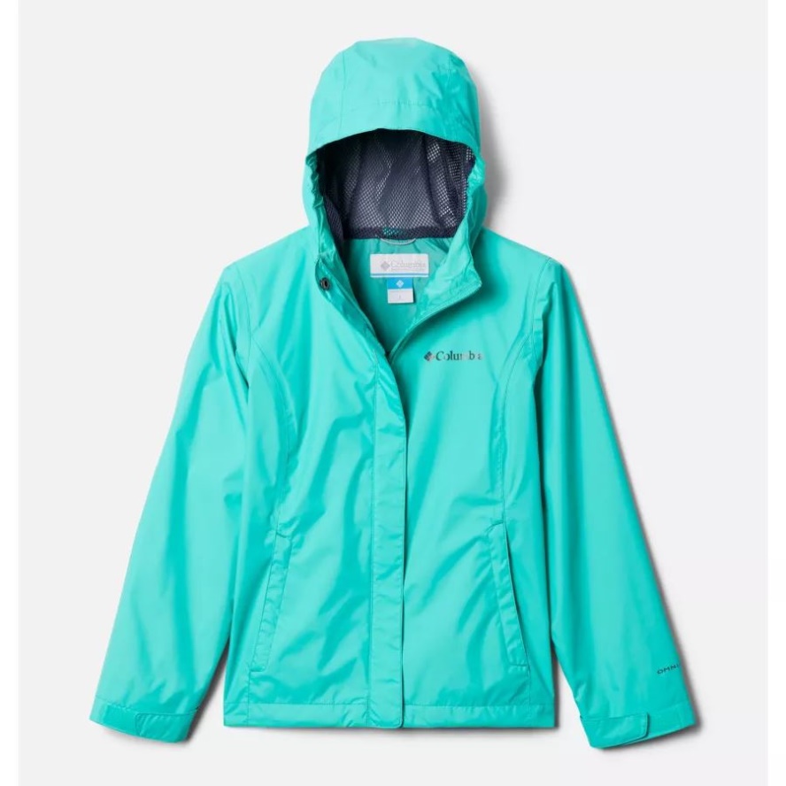 Electric Turquoise Columbia Sale Girl's Arcadia Jacket