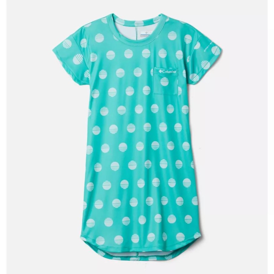 Electric Turquoise Sundaze Columbia Sale Girls' Parker Ridge Dress