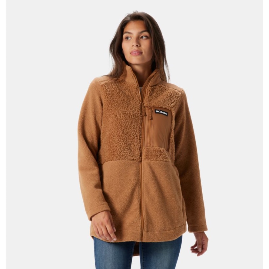 Elk Women's Columbia Sale Lodge Sherpa Long Fleece Jacket Columbia Sale