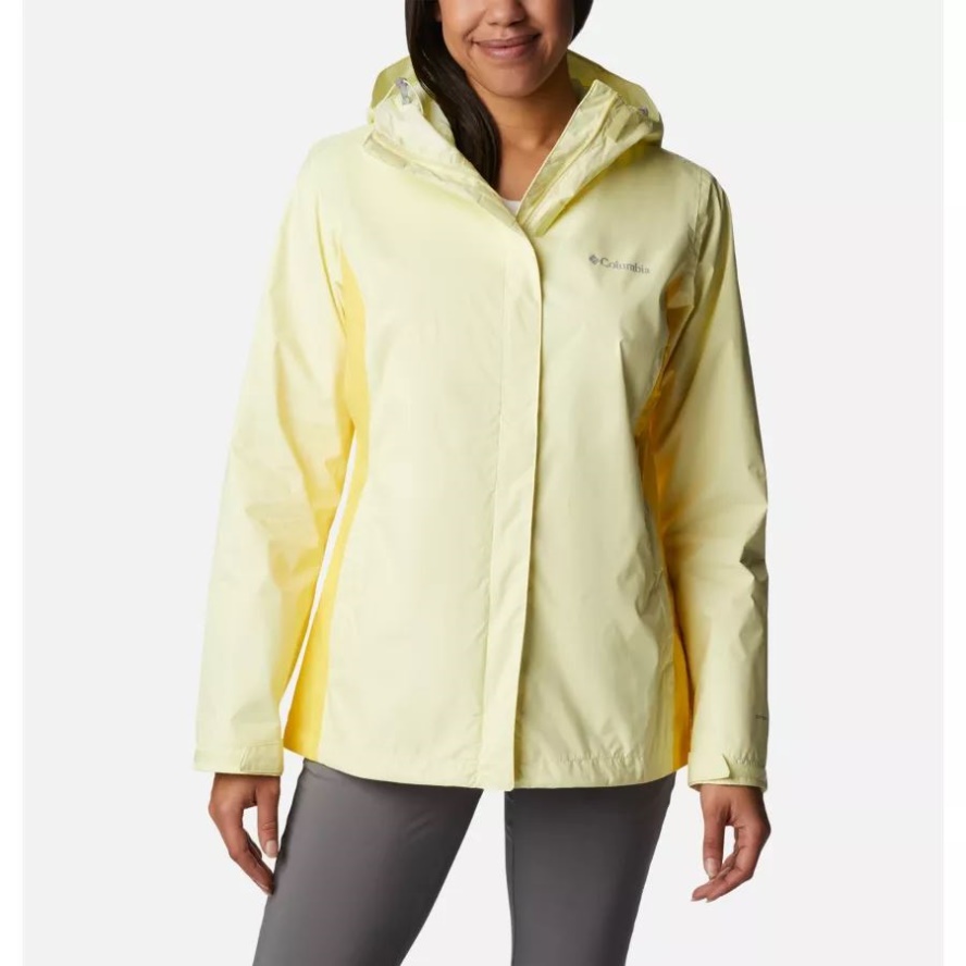 Endive/Sun Glow Women's Arcadia II Rain Jacket Columbia Sale