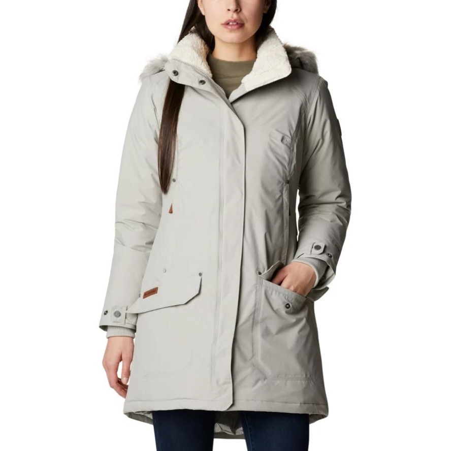 Flint Grey Women's Icelandite TurboDown Jacket Columbia Sale