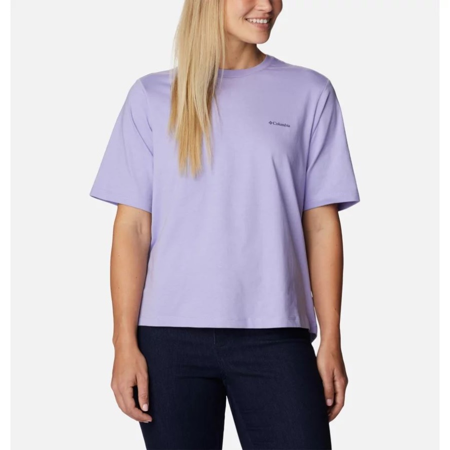 Frosted Purple/Explore NP Graphic Women's North Cascades Graphic T-Shirt Columbia Sale