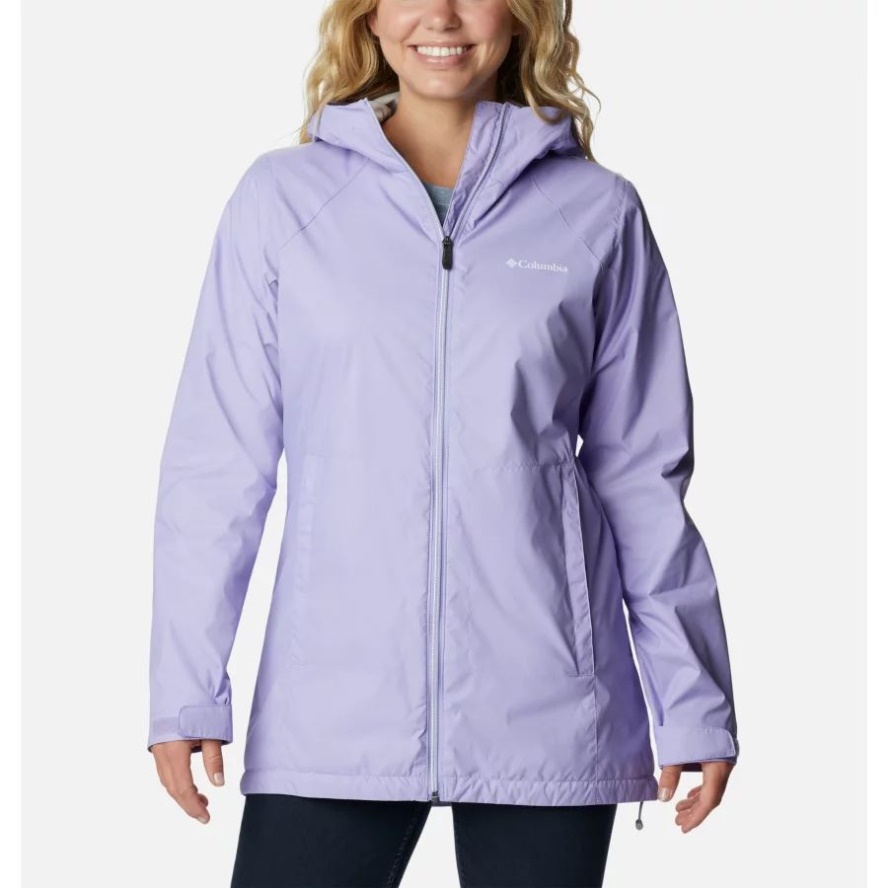 Frosted Purple Women's Switchback Lined Long Jacket Columbia Sale