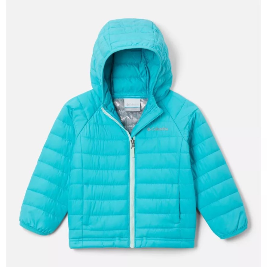 Geyser Girls' Toddler Powder Lite Hooded Jacket Columbia Sale