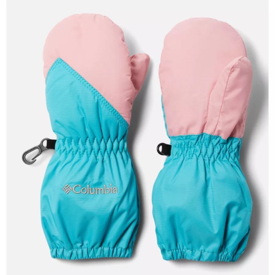 Geyser/Pink Orchid Columbia Sale Toddler Chippewa Long Mittens