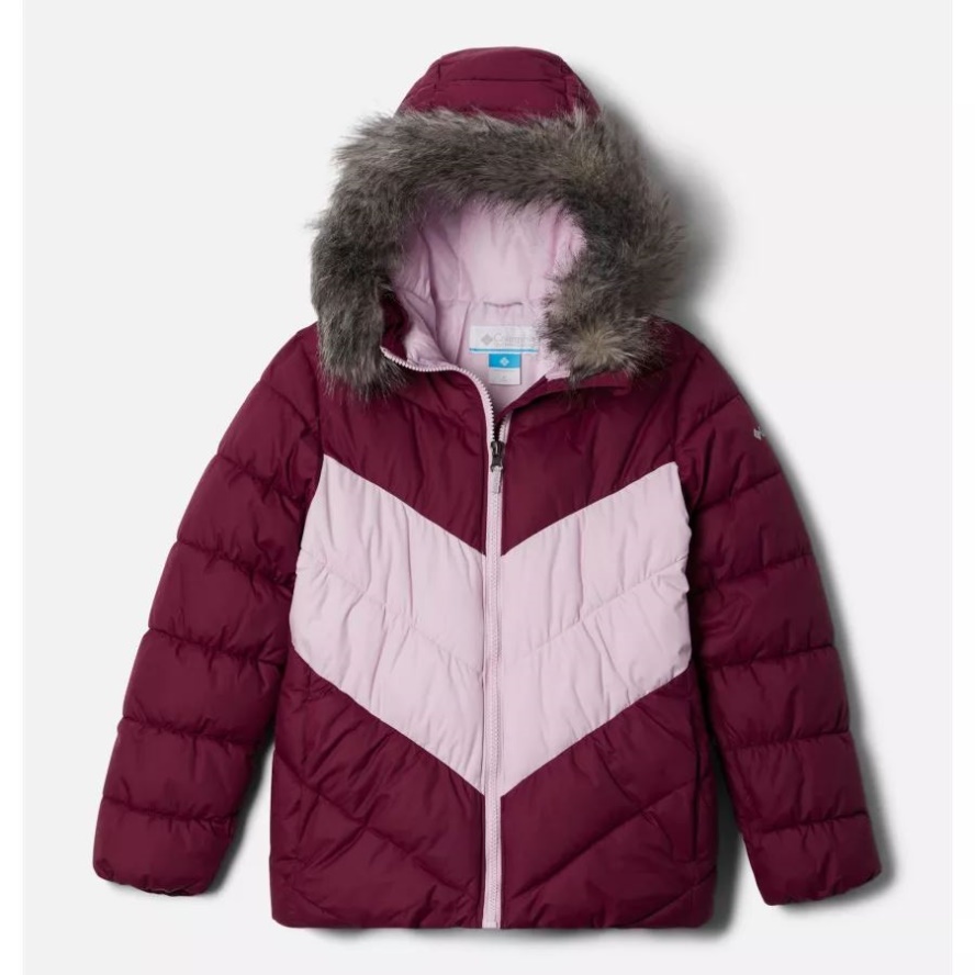 Girls' Arctic Blast Ski Jacket Marionberry/Aura Columbia Sale