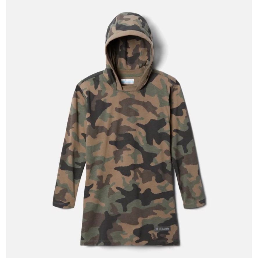 Girls' Columbia Sale Lodge Hooded Printed Tunic Columbia Sale Cypress Traditional Camo Print