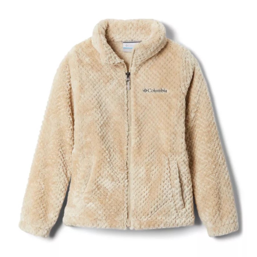 Girls' Fire Side Sherpa Jacket Columbia Sale Ancient Fossil